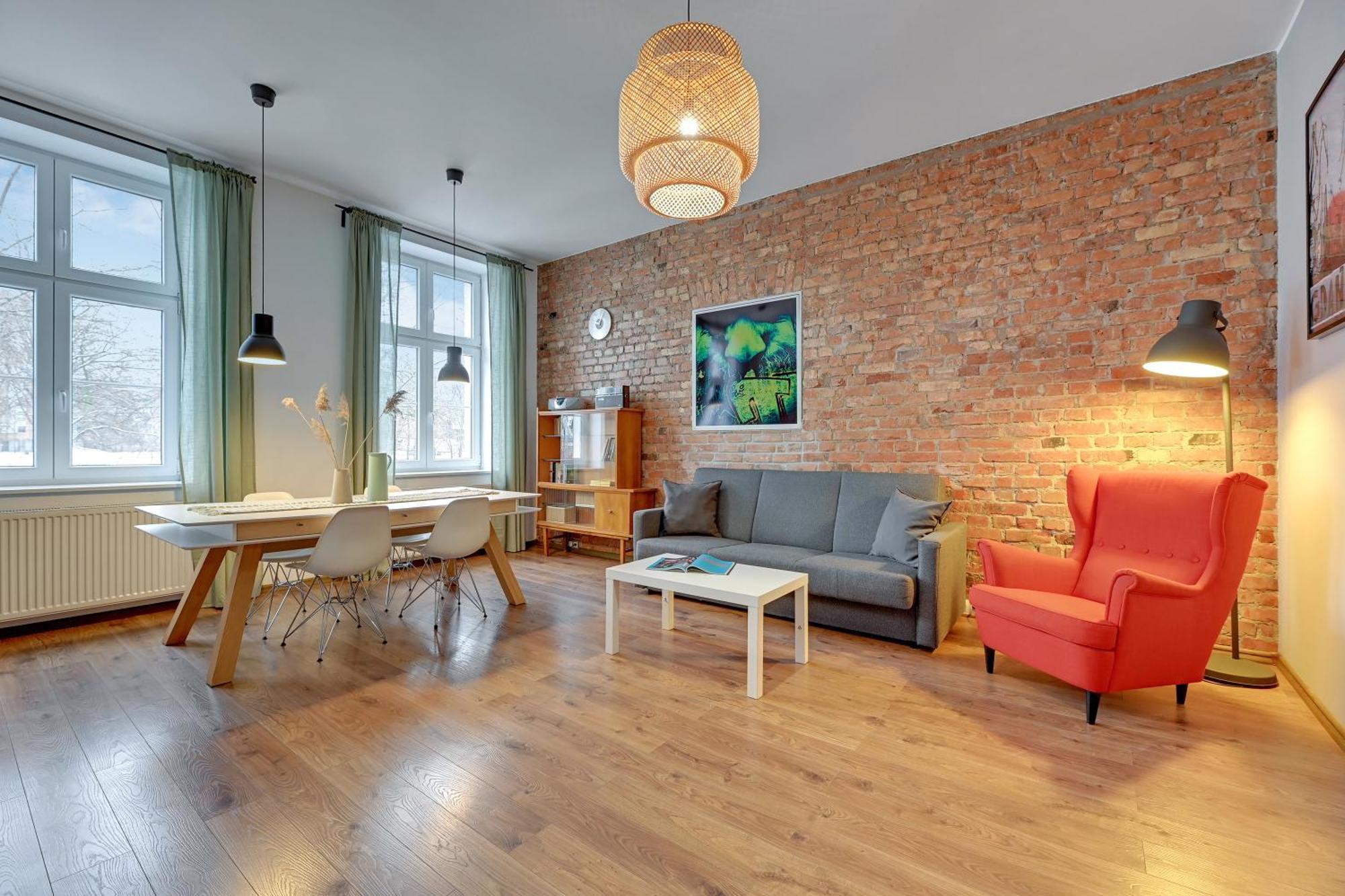 City Center, Art House & Family Stay By Downtown Apartments غدانسك المظهر الخارجي الصورة