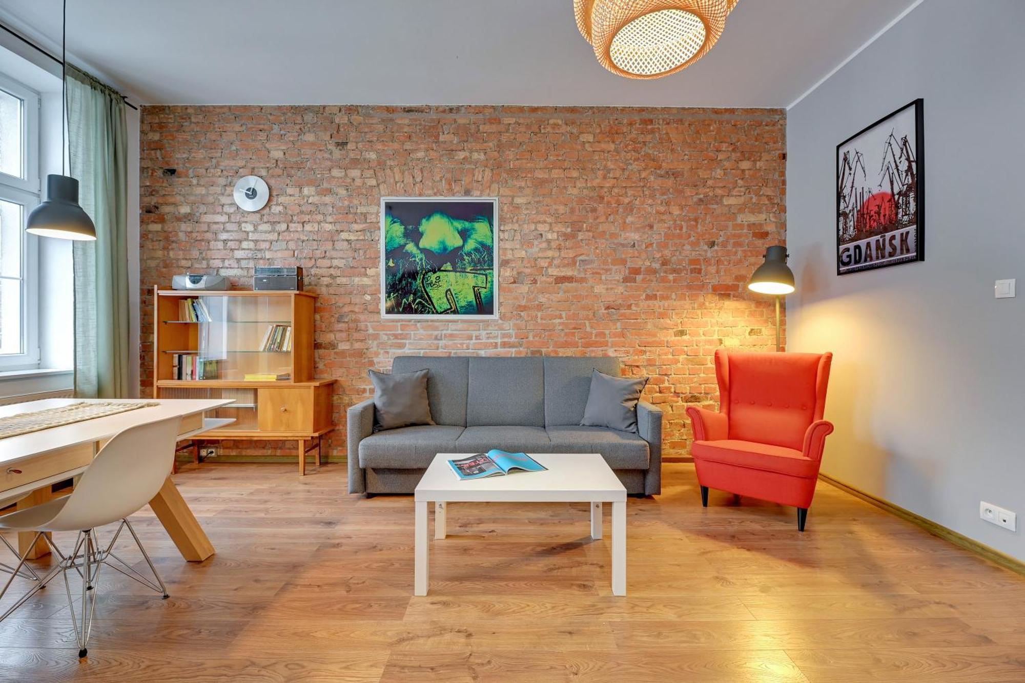 City Center, Art House & Family Stay By Downtown Apartments غدانسك المظهر الخارجي الصورة